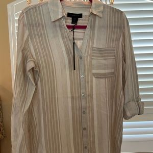 Tahari Linen shirt